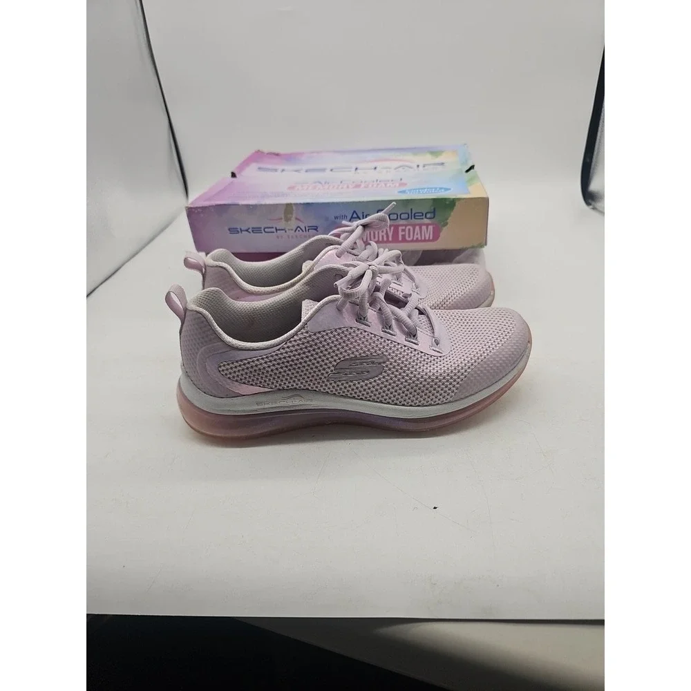 Skechers Skech Air‎ Cooled 2.0 Pretty Fancy Lavender Size 9 With Box Used